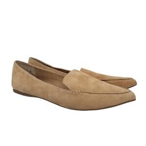 Steve Madden Tan Suede Loafers
